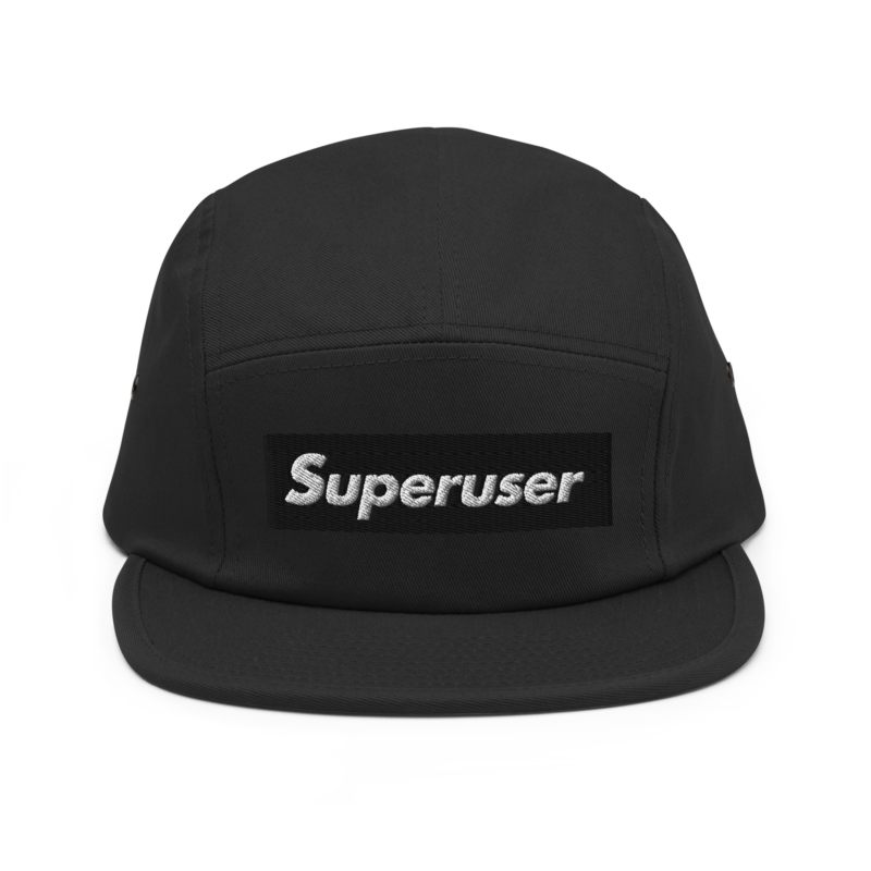 "Superuser" Bike cap (BLK/DAF)