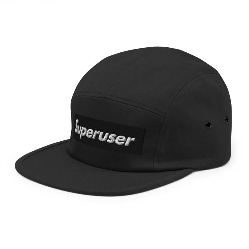 "Superuser" Bike cap (BLK/DAF) - Image 2