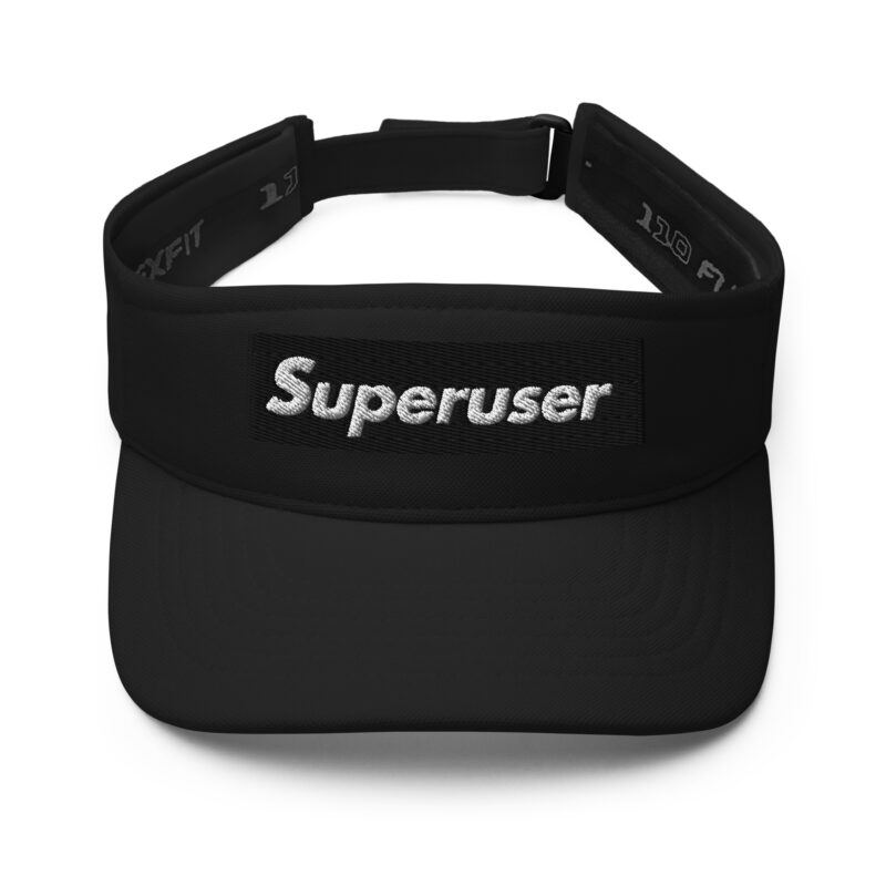 "Superuser" BLK Visor