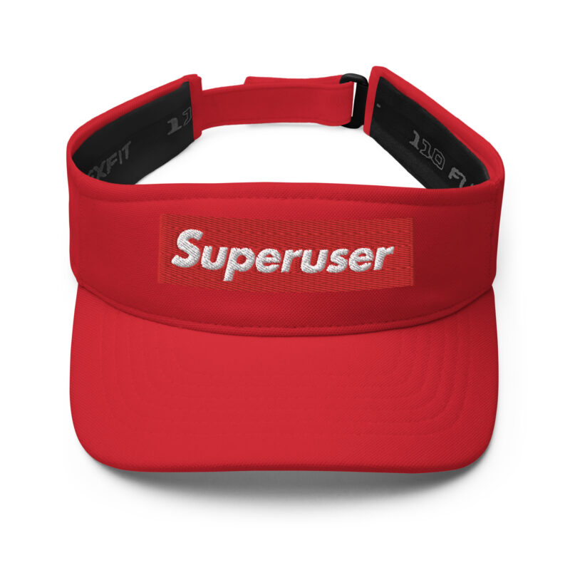 "Superuser" RED Visor