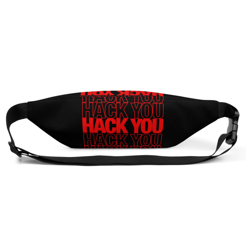 HACKYOU EDC Crossbody / Waist bag (BLACK/DAF) - Image 3