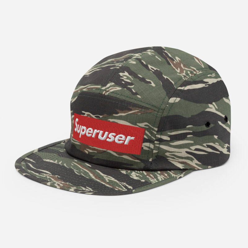 "Superuser" REDBOX camo Bike cap - Image 3