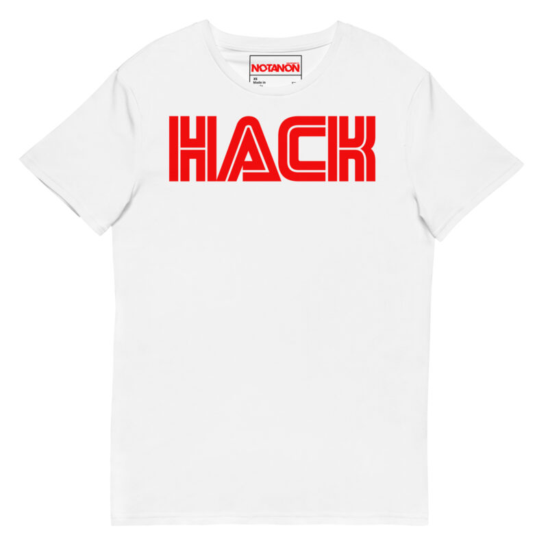 HACK (WHTE) T-Shirt - Image 3