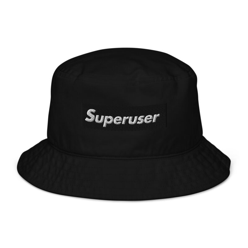 "Superuser" bucket hat (BLK/DAF)