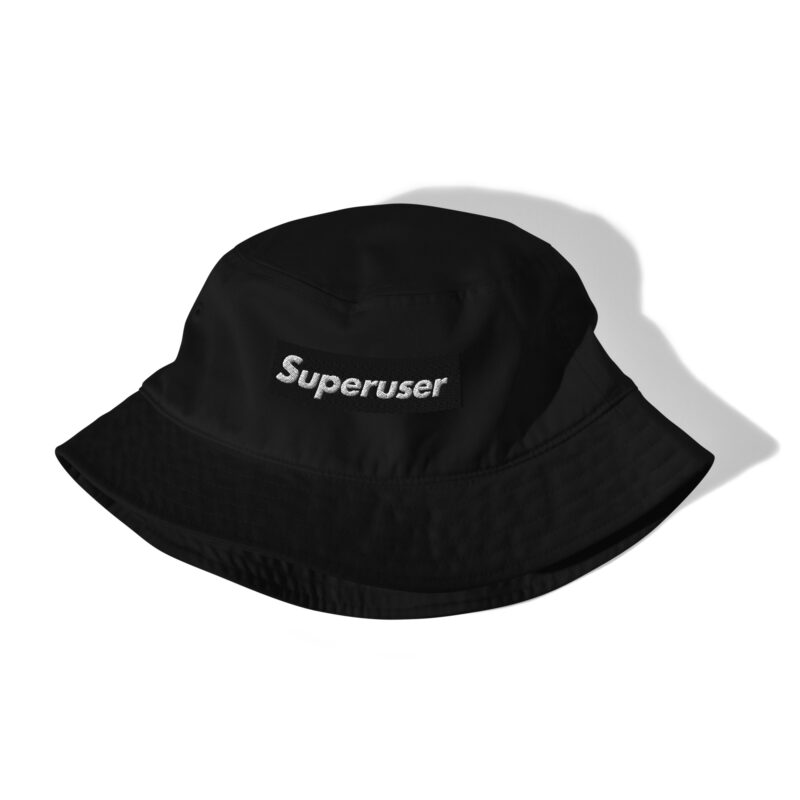 "Superuser" bucket hat (BLK/DAF) - Image 3