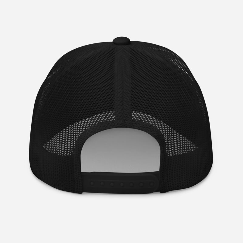 “Superuser” Trucker cap (BLK/DAF) - Image 5