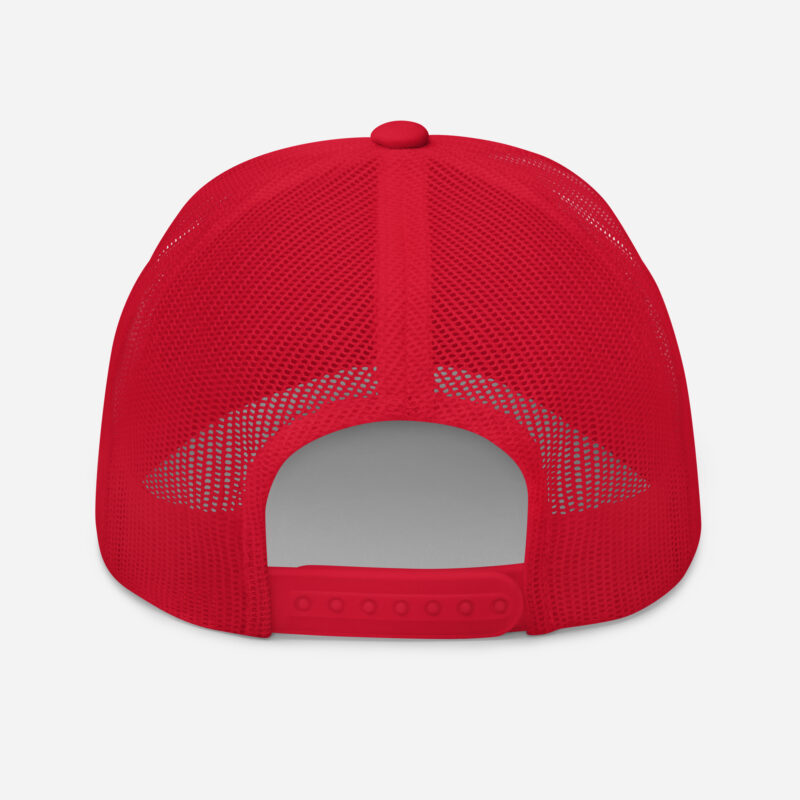 "Superuser” Trucker cap (RED) - Image 5