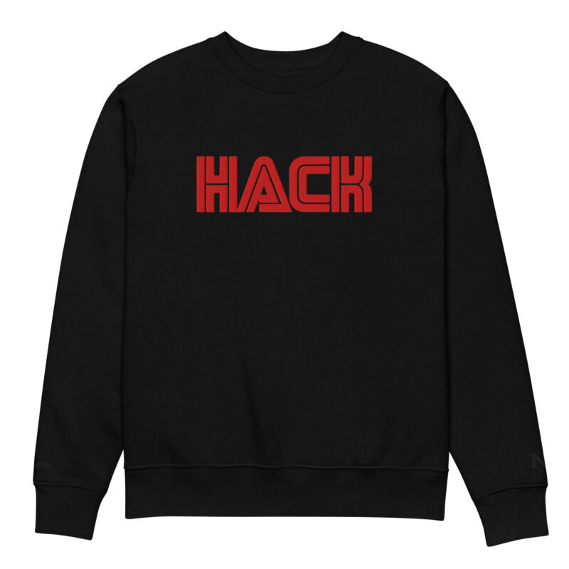 HACK (red/BLK) Sweatshirt