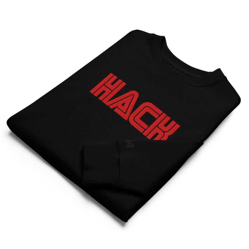 HACK (red/BLK) Sweatshirt - Image 3