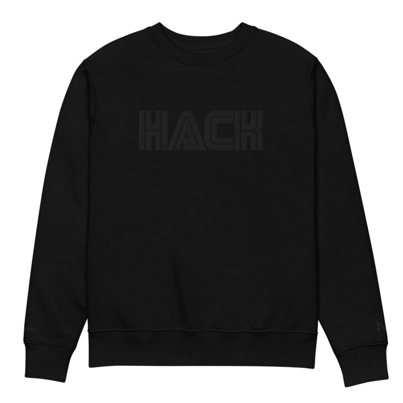 HACK (black/BLK) sweatshirt