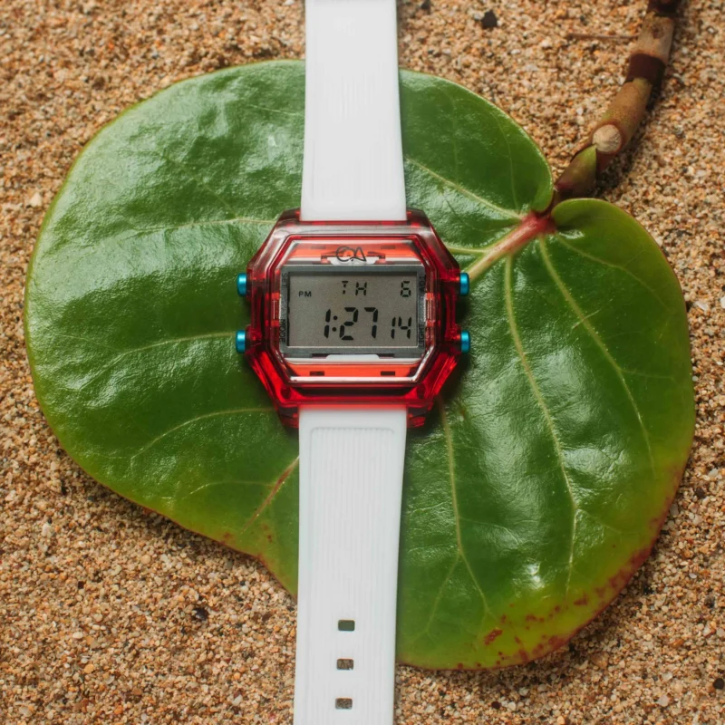 California Watch Company: Venice Beach Digital Red White - Image 4