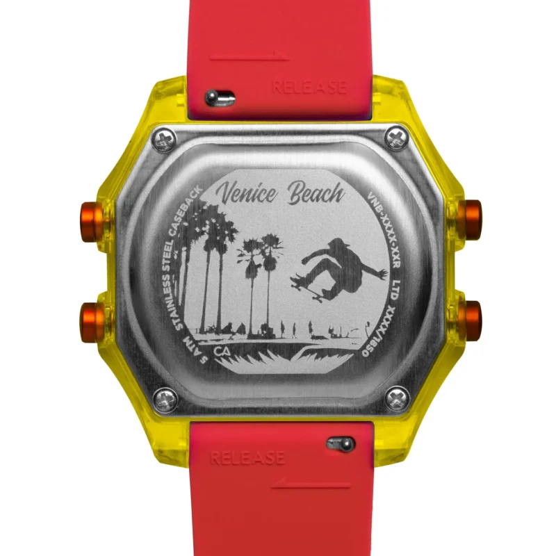 California Watch Company: Venice Beach Digital Yellow Blue Red - Image 2