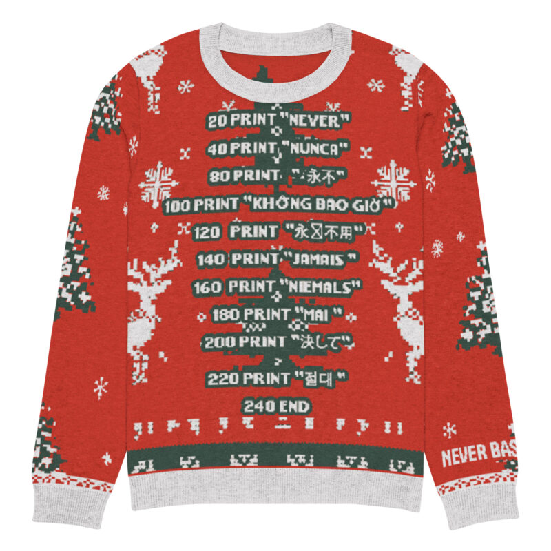 "Ugly (but never basic)" sweater - Image 7