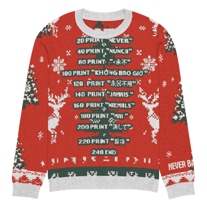 "Ugly (but never basic)" sweater - Image 5