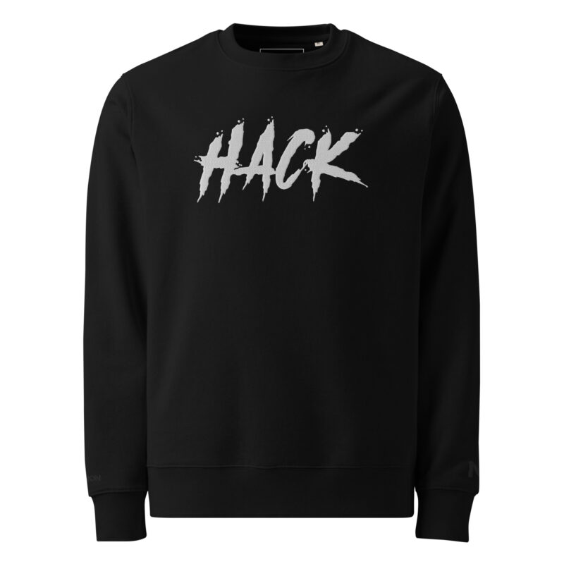 Serial Hacker - sweatshirt (white/BLK) - Image 6