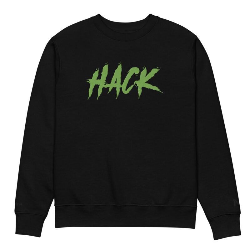 Serial Hacker - sweatshirt (green/BLK)