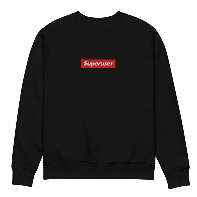 "Superuser" RedBox Sweatshirt (BLK)