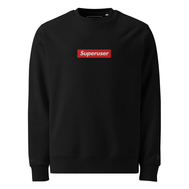 "Superuser" RedBox Sweatshirt (BLK) - Image 9