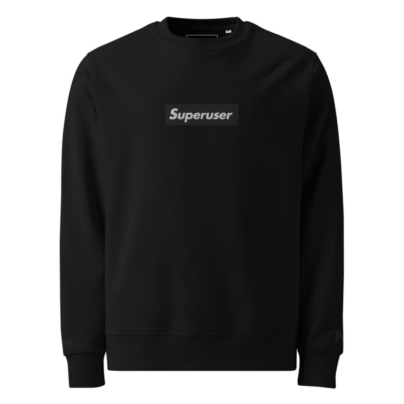 "Superuser" BlackBox Sweatshirt (BLK) - Image 7