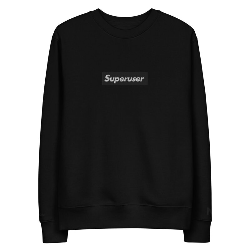 "Superuser" BlackBox Sweatshirt (BLK) - Image 9