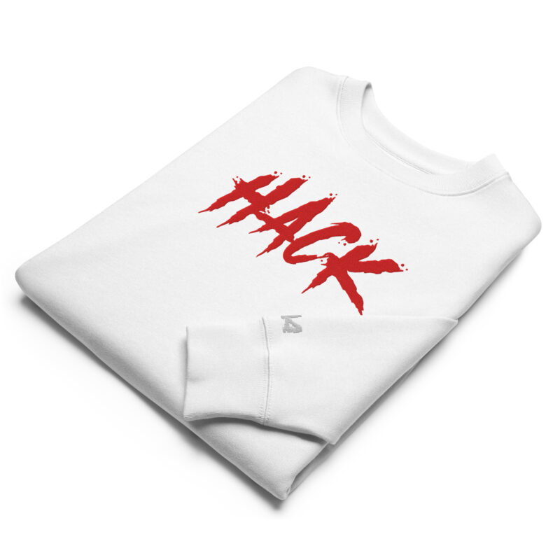 Serial Hacker - sweatshirt (red/WHTE) - Image 3