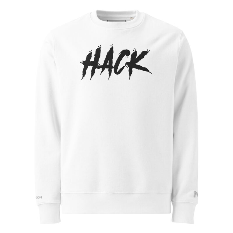 Serial Hacker - sweatshirt (black/WHTE) - Image 5